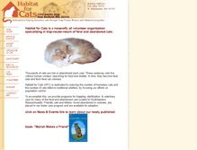 Tablet Screenshot of habitatforcats.org