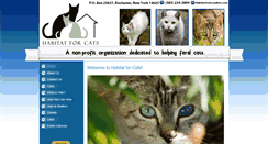 Desktop Screenshot of habitatforcats.com